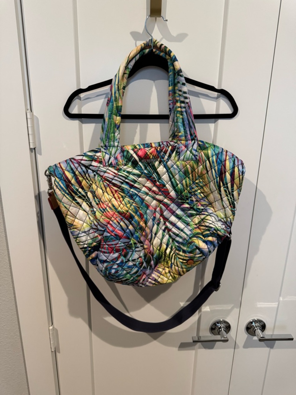 MZ Wallace: Multicolor Quilted Tote Bag -